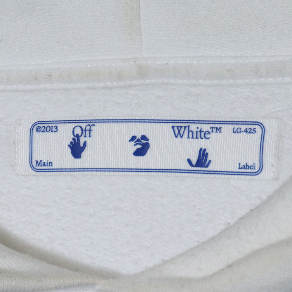 OFF-WHITE 20AW Monalisa Print Hoodie White Size XL