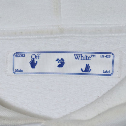 OFF-WHITE 20AW Monalisa Print Hoodie White Size XL