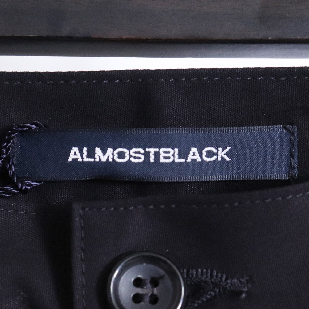 ALMOSTBLACK 25AW 6-Pocket Wide Pants Black Size 2