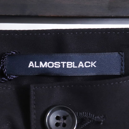 ALMOSTBLACK 25AW 6-Pocket Wide Pants Black Size 2