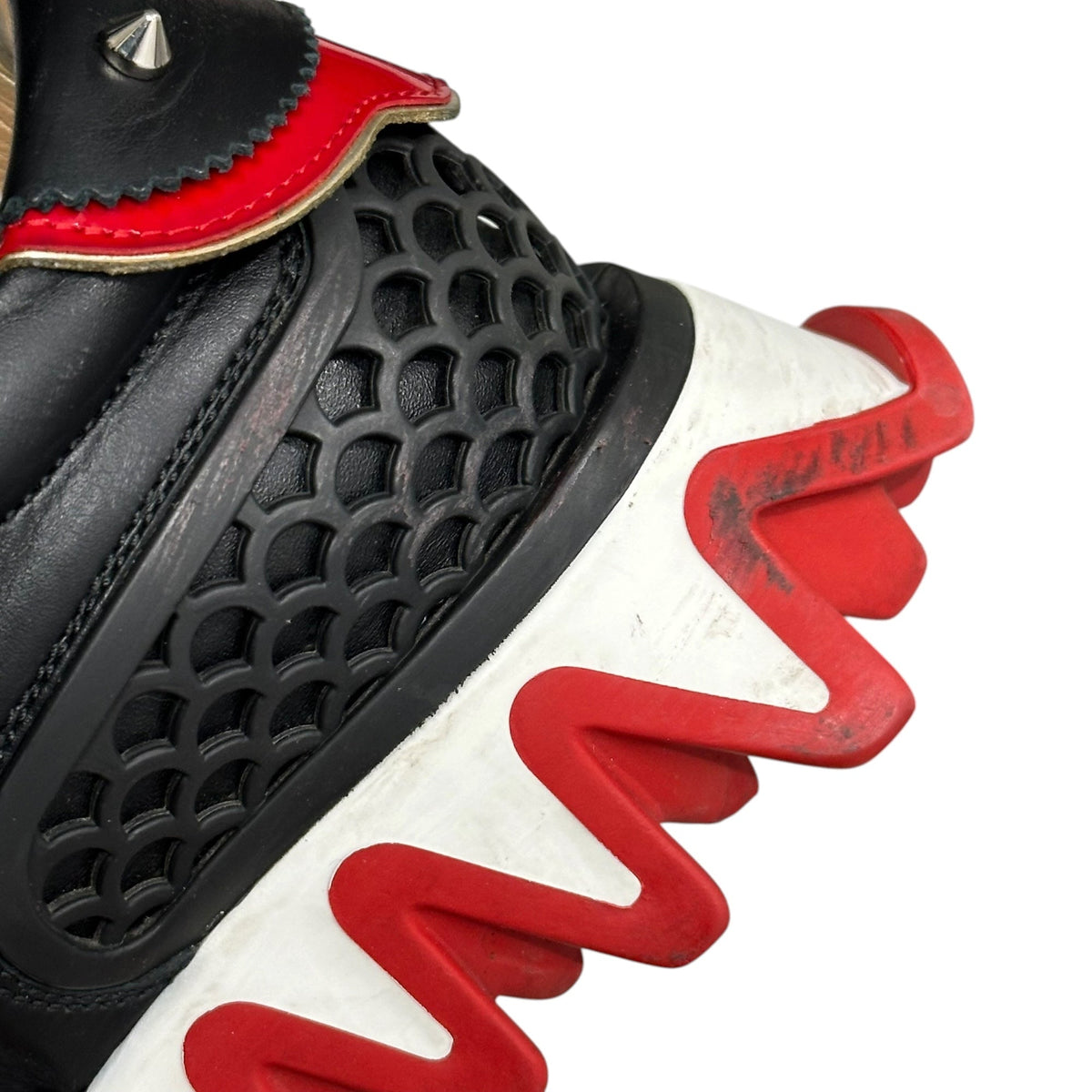 LOUBISHARK FLAT x Christian Louboutin Loubishark Platform Sneakers Size 35