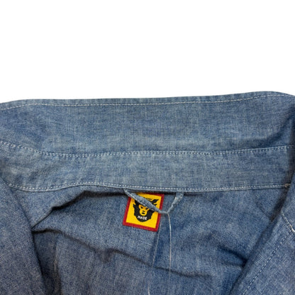 Human Made Western Chambray Shirt Indigo Size L