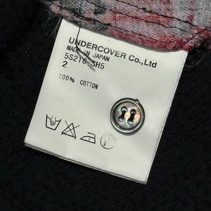 UNDERCOVERISM 05SS Reconstructed Side Black Red Shirt Size 2