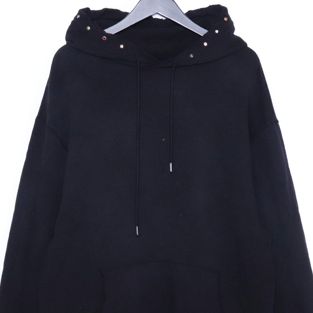 ROAR GUNS 25AW Rhinestone Hoodie Black Size 4