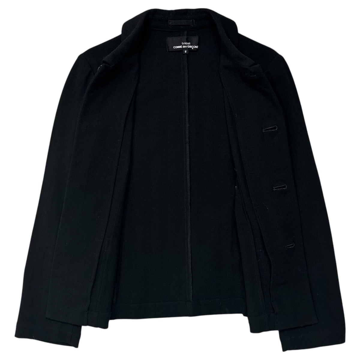 tricot COMME des GARCONS 00AW Coat Black Size S