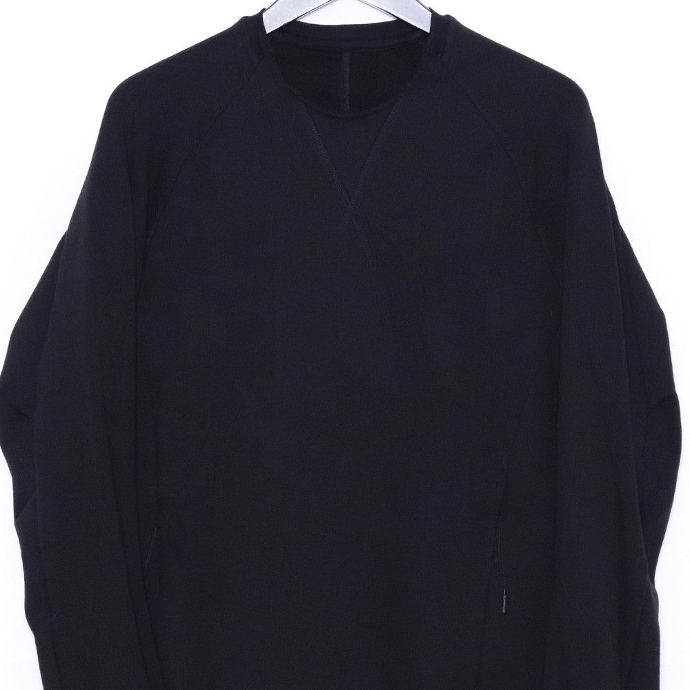 DEVOA Jersey Pullover T-Shirt Black Size 2