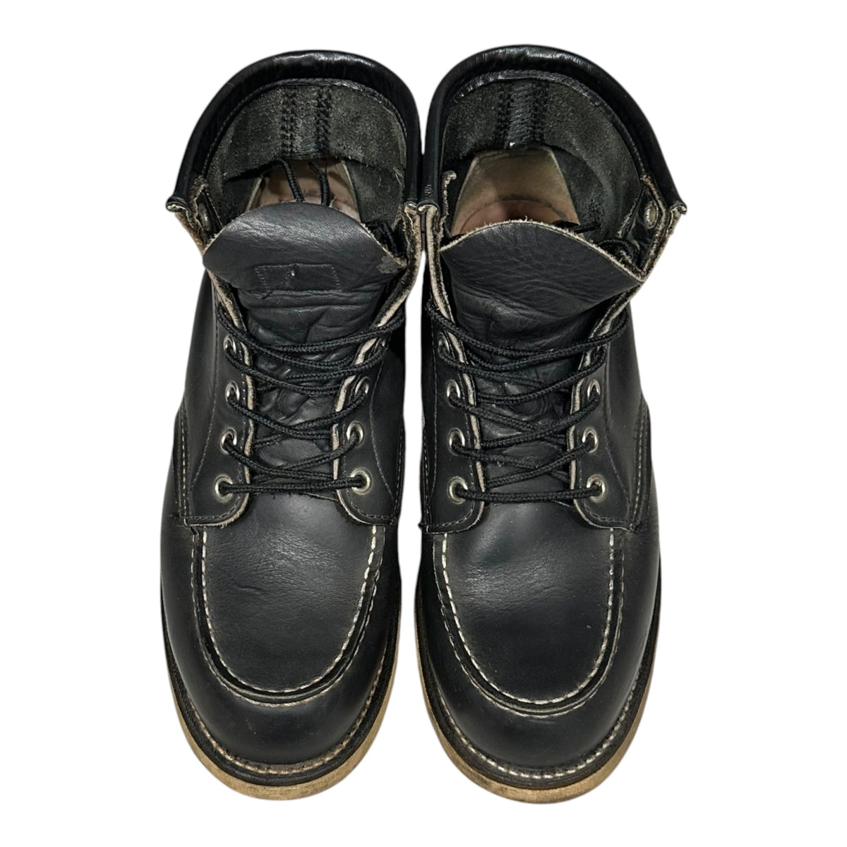 REDWING 90s USA 6-Inch Classic Moc Boots Black Size 7