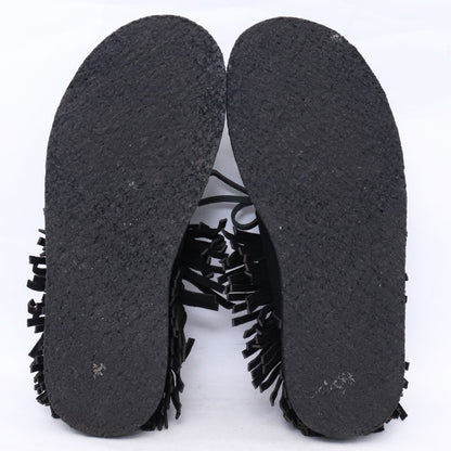 CLARKS × RECOGNIZE Fringe Desert Slip-Ons Black Size UK9