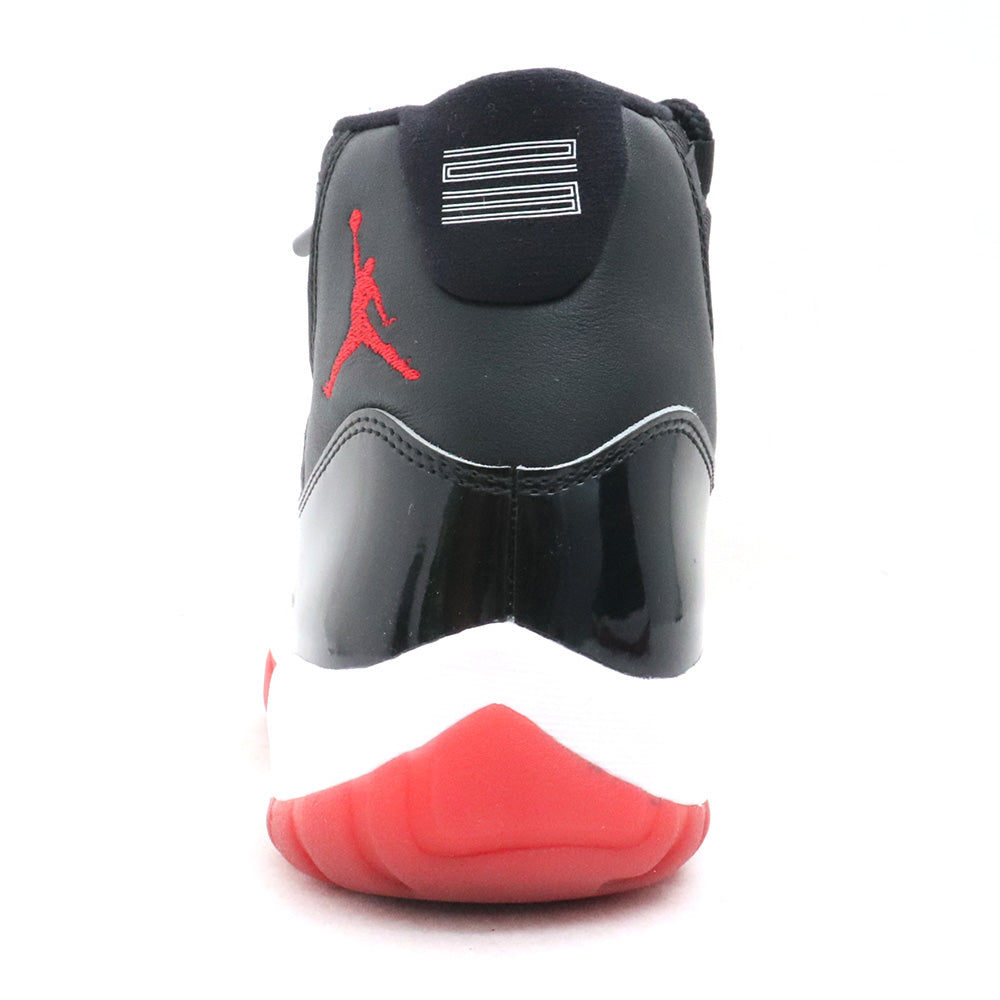 Nike AIR JORDAN 11 RETRO BRED Black Sneakers Size 27cm