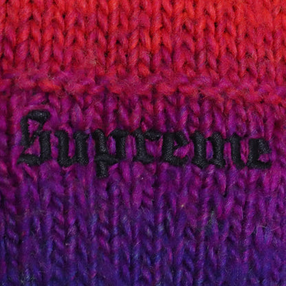 SUPREME 22AW Gradient Stripe Sweater Multi Size XL