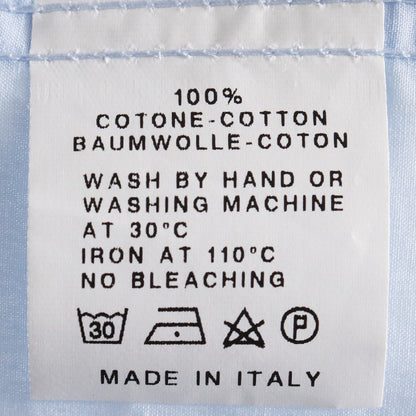 RAF SIMONS 21SS Archive Embroidery Shirt Light Blue Size 46