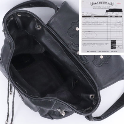 Chrome Hearts Filigree Cross Gunslinger Backpack Size F
