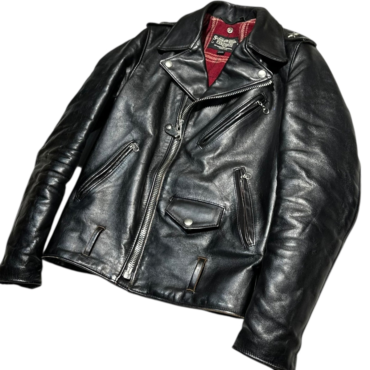 SCHOTT Onestar Special Horsehide Jacket Black Size 34
