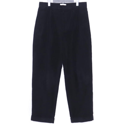 THE ROW Rolf Cotton Trousers Black Size 32