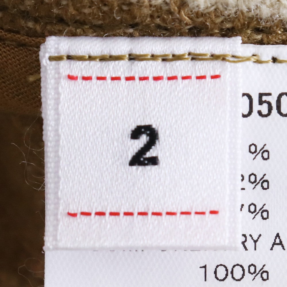 VISVIM HOPILAND COAT NATIVE BLANKET Brown Size 2