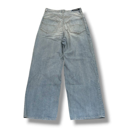 BALENCIAGA Baggy Denim Jeans Indigo Wash Size S