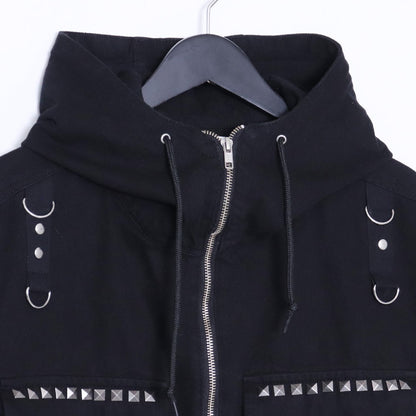 FR(13)NDS Ring Denim Mods Coat Black Free Size