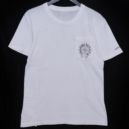 CHROME HEARTS Horseshoe Print T-Shirt White Size S