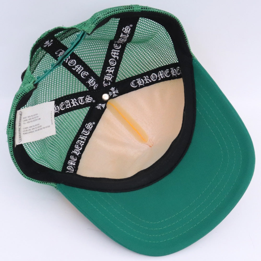 CHROME HEARTS x MATTYBOY Mesh Trucker Yellow Green Size F