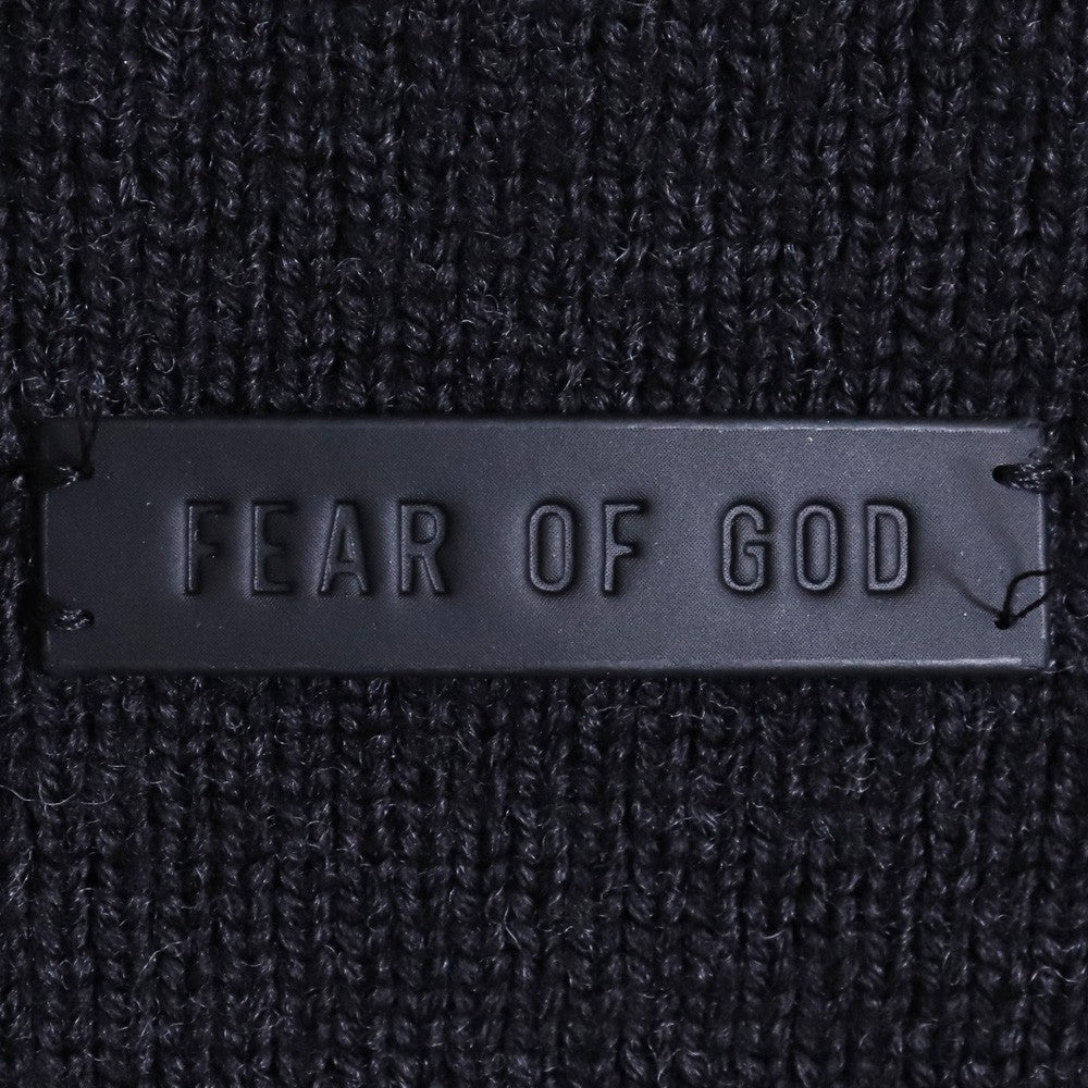 FEAR OF GOD Thunderbird Full Zip Cardigan Black Size M