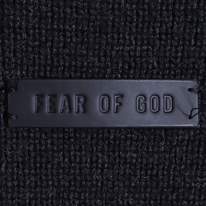 FEAR OF GOD Thunderbird Full Zip Cardigan Black Size M