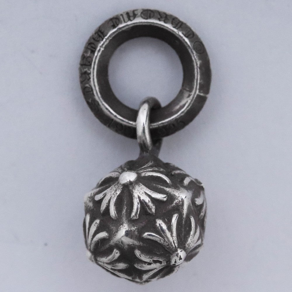 CHROME HEARTS PYRAMID PLUS BALL Charm Silver Size F