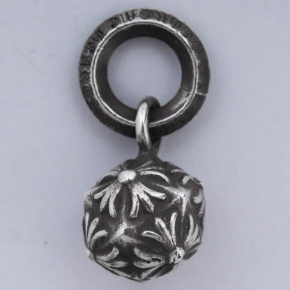 CHROME HEARTS PYRAMID PLUS BALL Charm Silver Size F