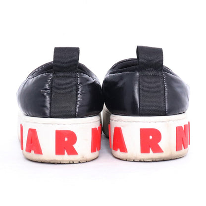 MARNI Black Padded Slip-on Sneakers Size EU 40
