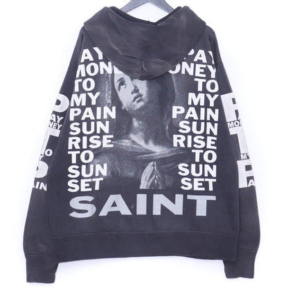 Saint Michael 24SS PTP BRND MONEY Hoodie Distressed Size XL