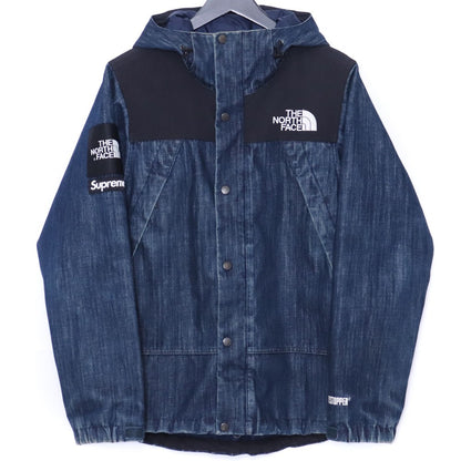 SUPREME x THE NORTH FACE 15SS Denim Dot Jacket Indigo Size S