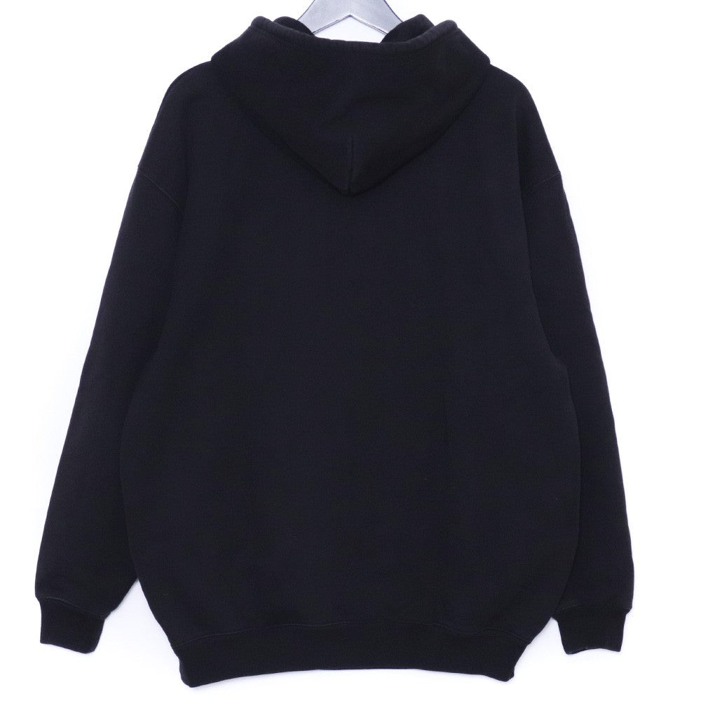 BALENCIAGA Copyright Medium Fit Hoodie Black Size L