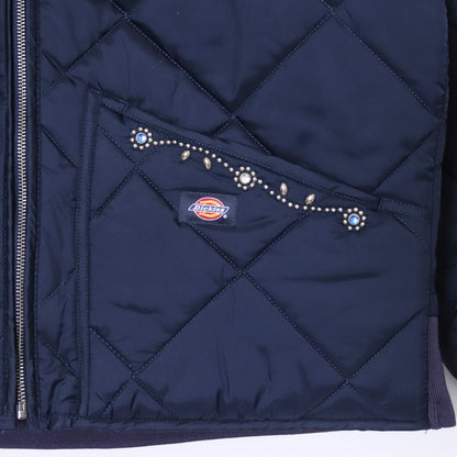 DICKIES HTC Diamond Quilted Jacket Blue Size M