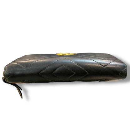 GUCCI GG Marmont Zip Around Wallet Black Size F