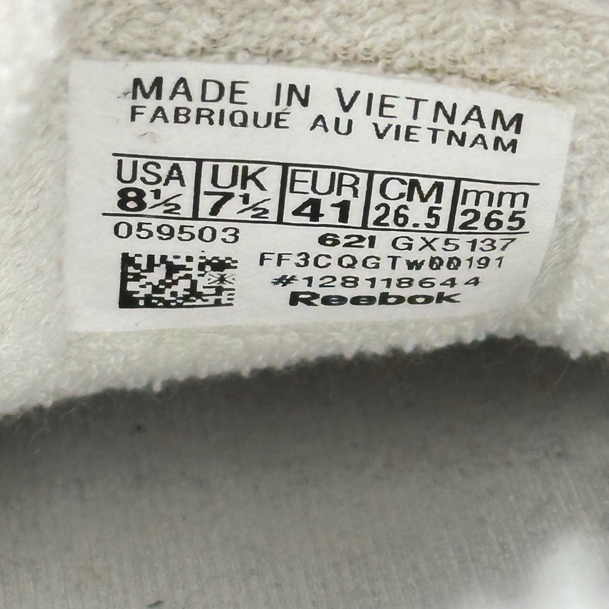 Maison Margiela x Reebok Tabi Sneakers White Size EU 41
