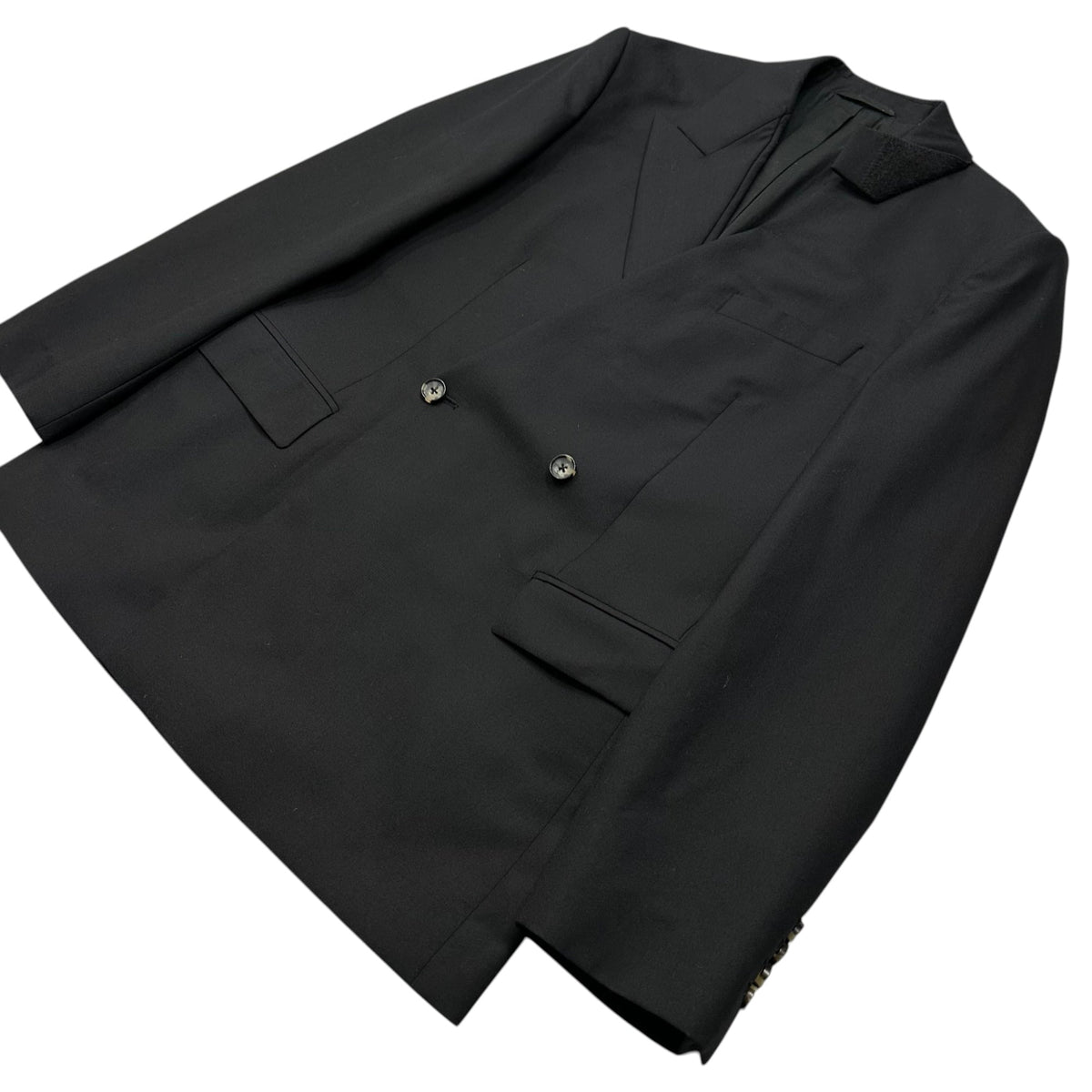 MARINA YEE 25FW Back Jack DB Origami Blazer Black Jacket Size S