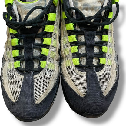 DENHAM NIKE AIR MAX 95 VOLT Yellow Sneakers Size 26.5cm