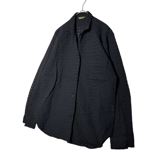 Y's 70s-80s Sheer Check Shirt Multi