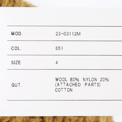 Carhartt Wip Sacai x 23AW Knit Pullover Detroit Beige Size 4