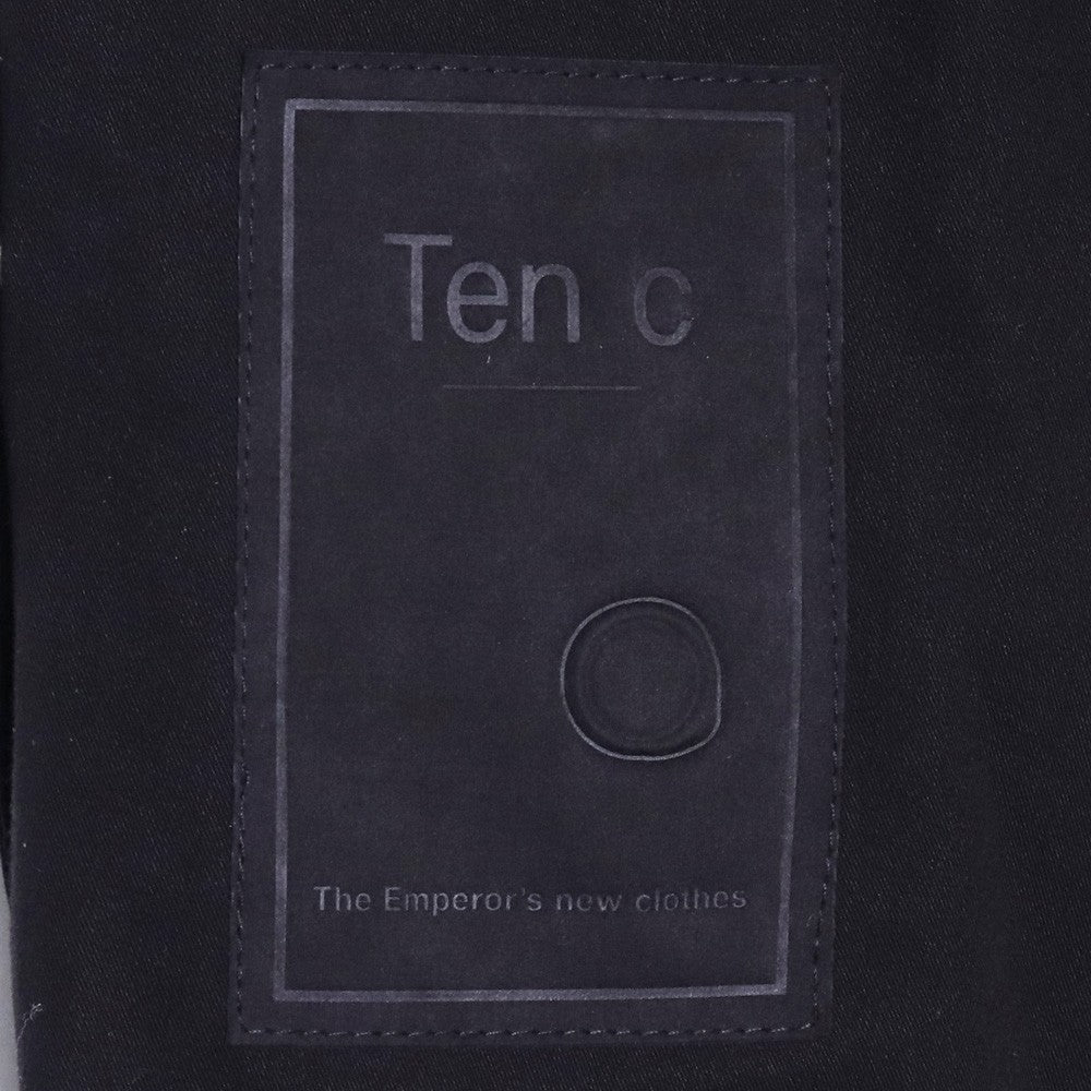 TEN C 25SS Cotton Gabardine Army Trousers Black Size 46