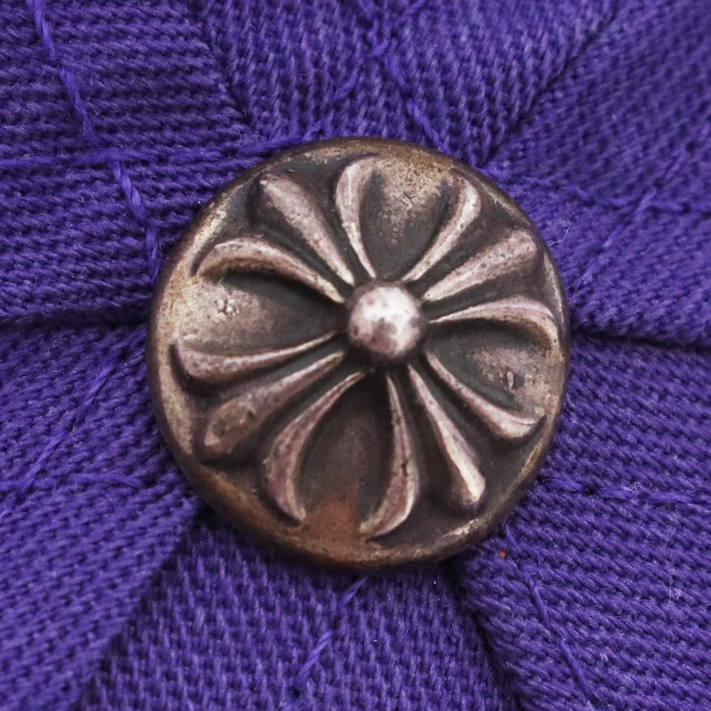 CHROME HEARTS 5-Panel Baseball Cap Purple Size F