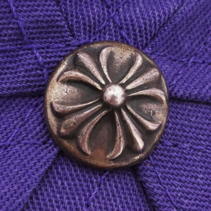 CHROME HEARTS 5-Panel Baseball Cap Purple Size F