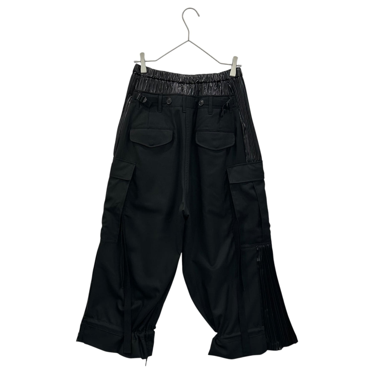 JUNYA WATANABE 25AW Gabardine Satin Wide Pants Black Size XS