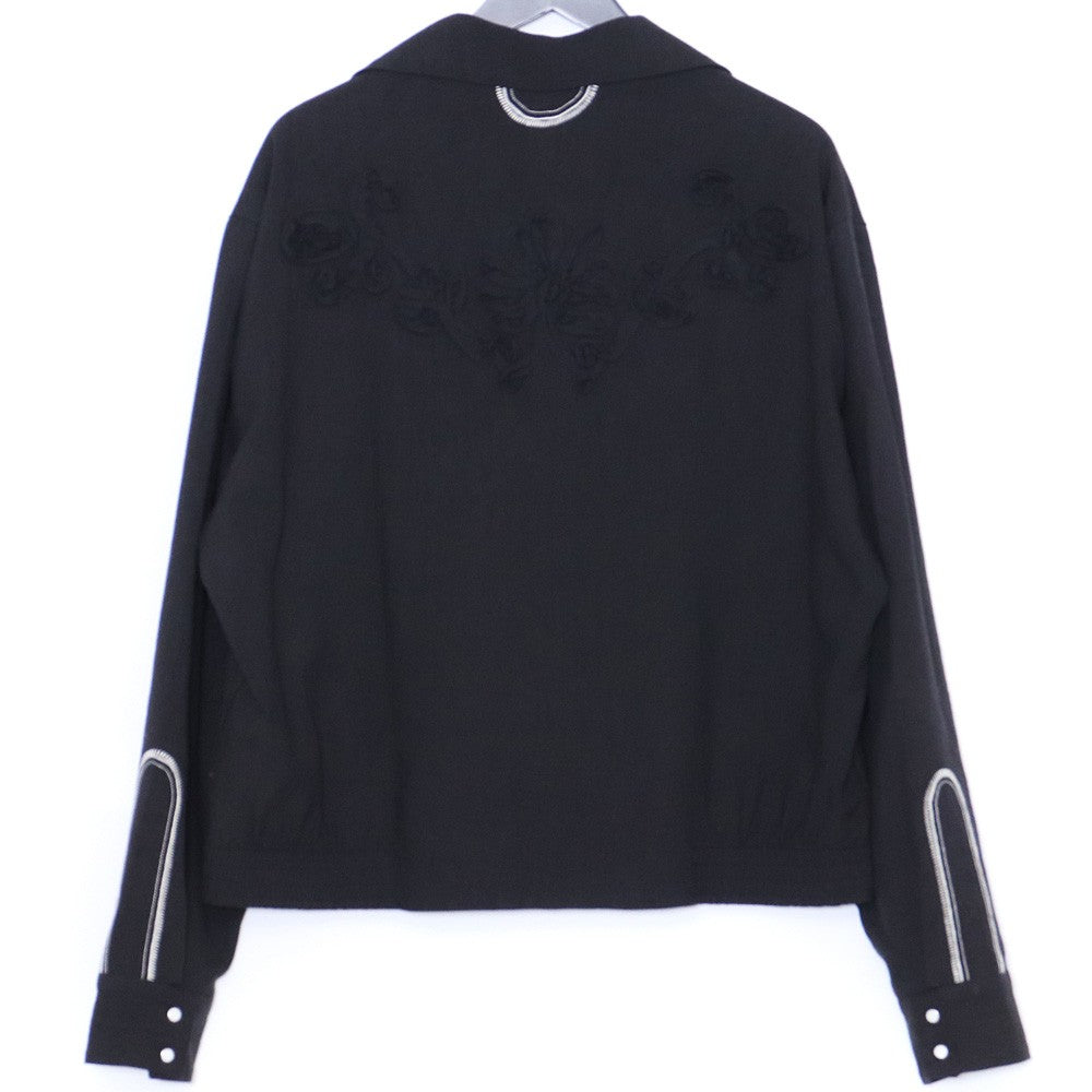 SASQUATCHFABRIX. 25SS WESTERN FLOWERS Jacket Black Size L