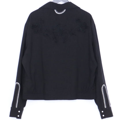 SASQUATCHFABRIX. 25SS WESTERN FLOWERS Jacket Black Size L
