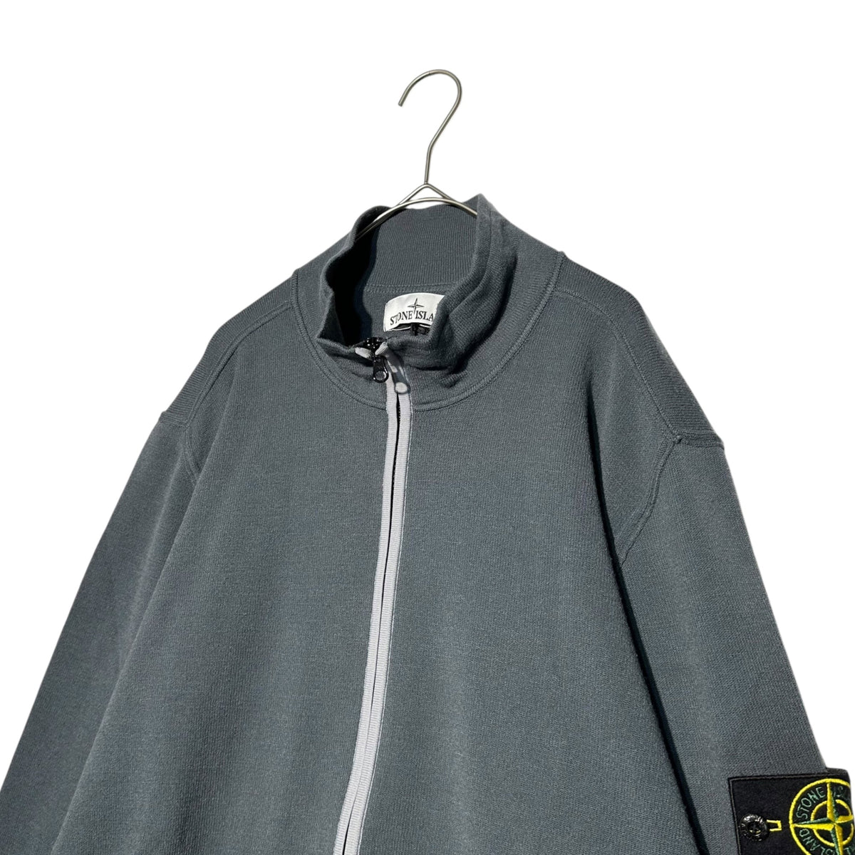 STONE ISLAND 23AW Compass-Patch Knit Jacket Size XXL