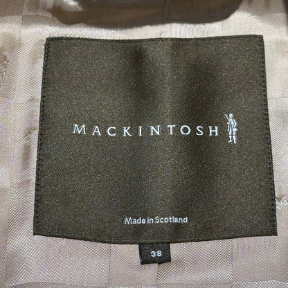 MACKINTOSH Melton Double Half Coat Ivory Size 38