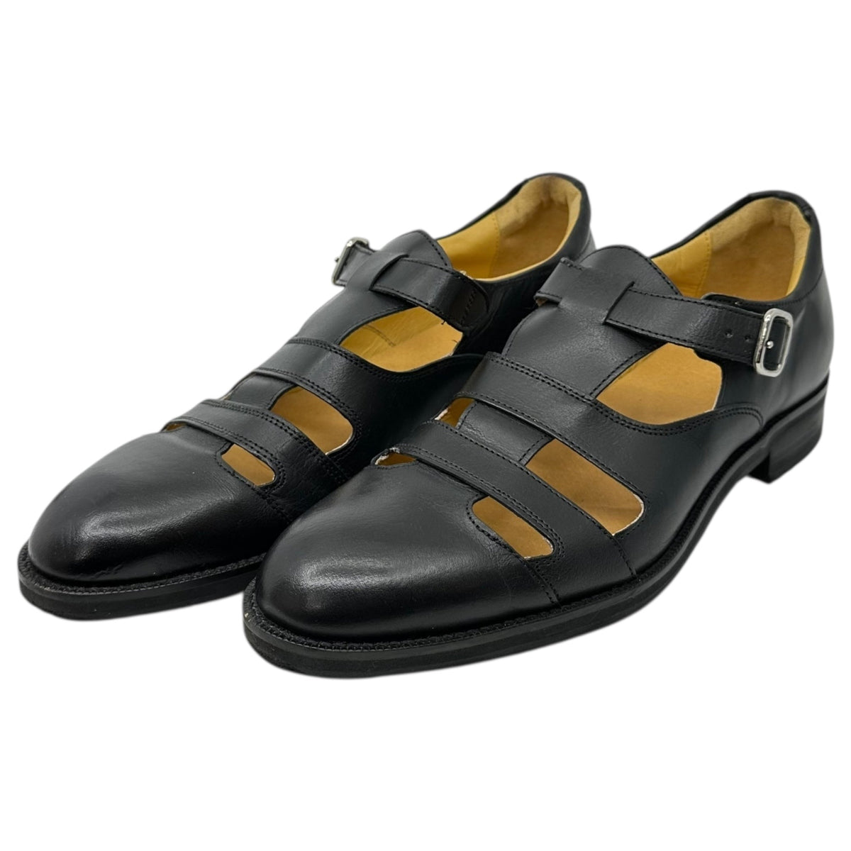 JUBEI Gurkha sandals Black Sandals Size 8