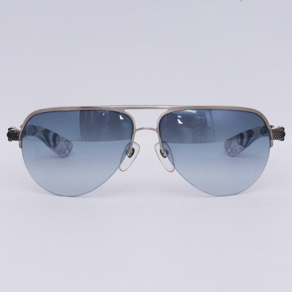 CHROME HEARTS Blade Hummer I Silver Sunglasses Size ONE SIZE