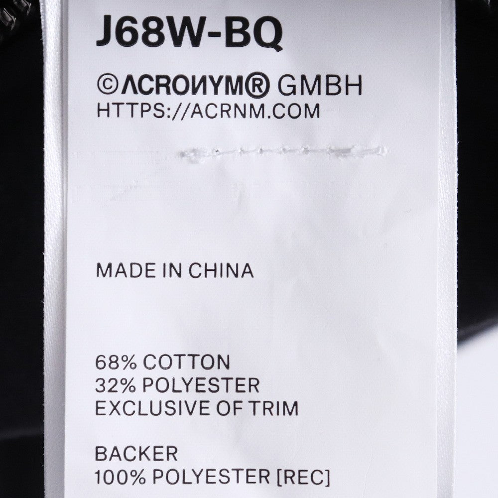 ACRONYM 24AW 3L Rider Jacket Black Size M