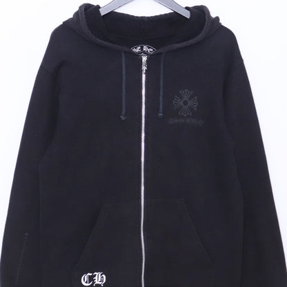 Chrome Hearts Old CH Plus Dagger Zip Hoodie Black Size L